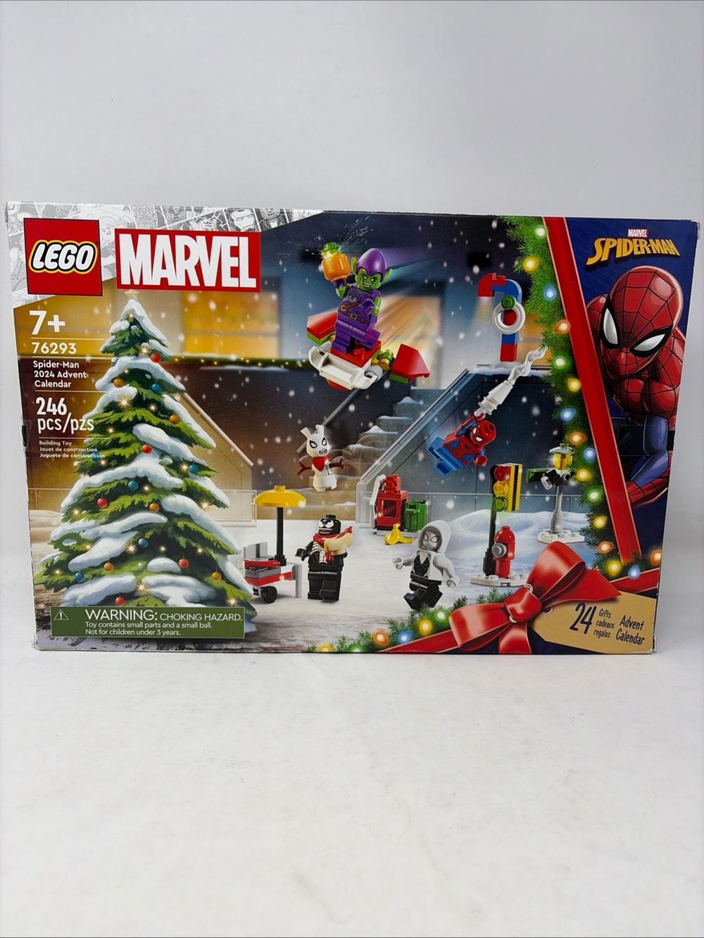 LEGO Super Heroes: Spider-Man 2024 Advent Calendar 76293 NEW! Sealed 24 Gifts